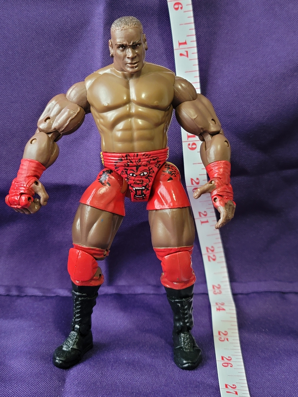 ToyBiz TNA Montey Brown Wrestling Action Figure - Kids Toys